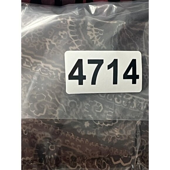 Chaps Skirt Womens Size 10 Brown Paisley Pull On Zip Side A Line Midi Boho - Picture 7 of 7